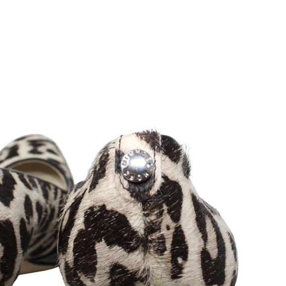 Michael Kors Womens Size 9 M Leopard Print Calf Hair Lonna Pumps Heels Platform - Picture 10 of 14